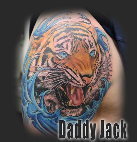 Tattoos - Splash of Tiger - 127480