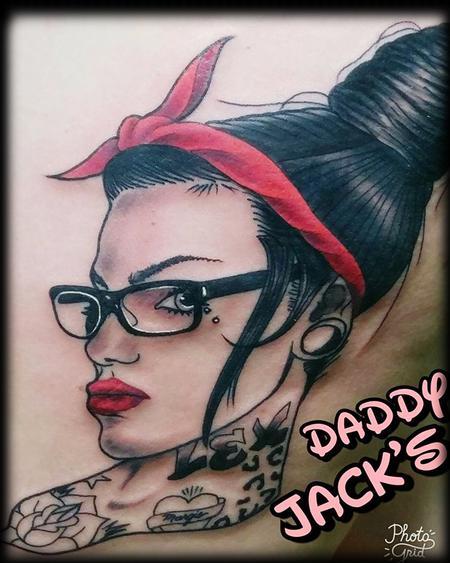 Tattoos - Tattooed Woman - 131604