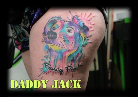 Daddy Jack - watercolor_animal_portrait_tattoobyDaddyJack