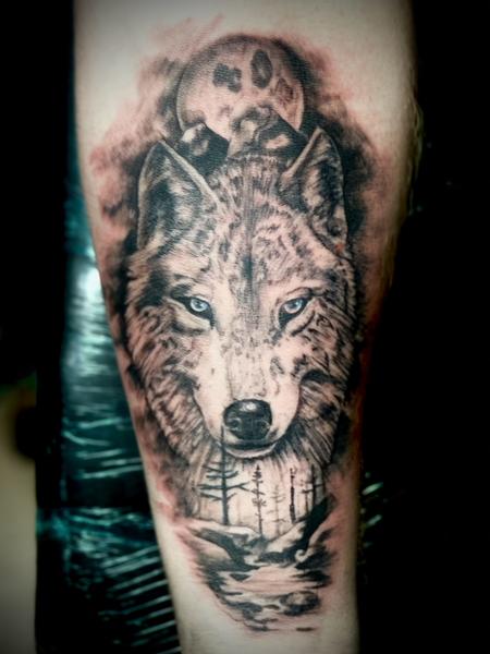 Tattoos - Wolf - 142966