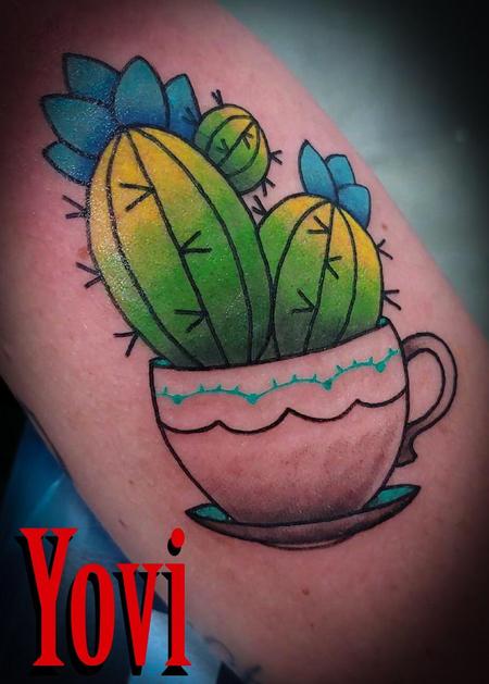 Yovanier Valentin - Cactus in a Teacup