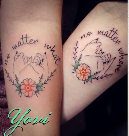 Yovanier Valentin - Matching Mother/Daughter Tattoos