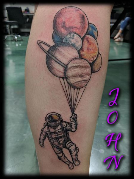 Tattoos - Astronaut_PlanetBalloons_John - 133762