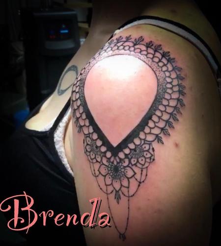 Brenda Kaye - Ornamental Shoulder Pieces