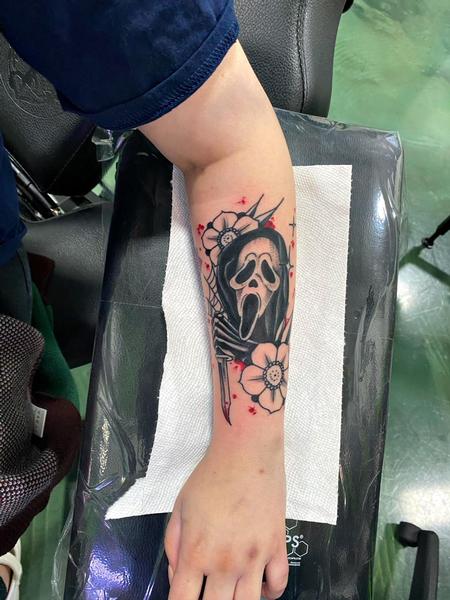 51 Extraordinary and Dramatic Scream Tattoo Ideas  Psycho Tats