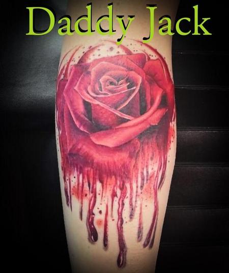 Tattoos - Bleeding Rose - 138038