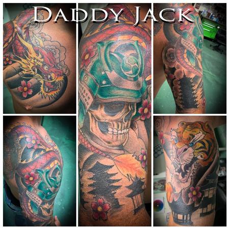 Daddy Jack - Japanese Half Sleeve