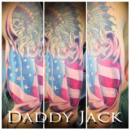 Tattoos - American Flag - 138990