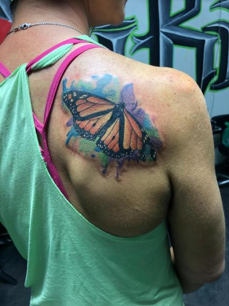 Tattoos - Monarch Butterfly - 139175