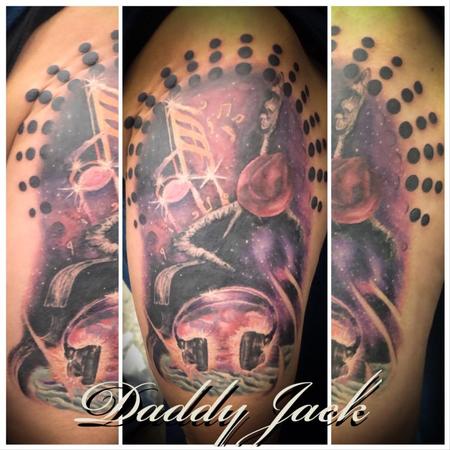 Daddy Jack - Music Half Sleeve