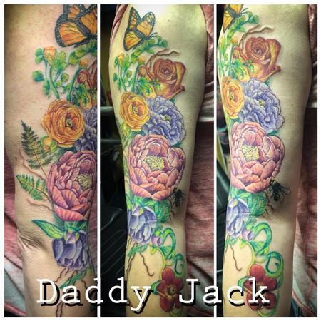 Daddy Jack - Floral Sleeve