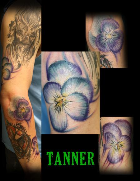 Tattoos - floral_tattoo_tanner - 128349