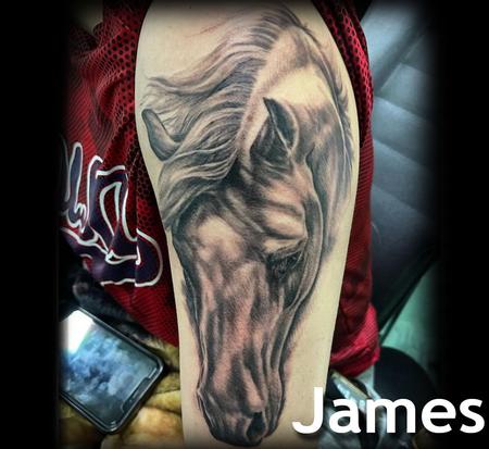 James Templin - start of sleeve 