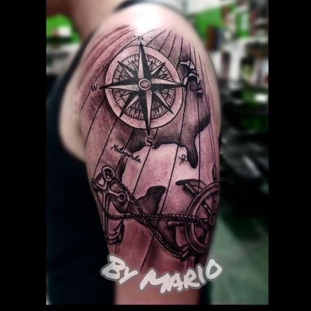 Mario Padilla - Compass Rose and Sailing pieces