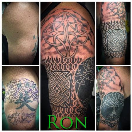 Ron Goulet - Celtic Half Sleeve/ Cover Up