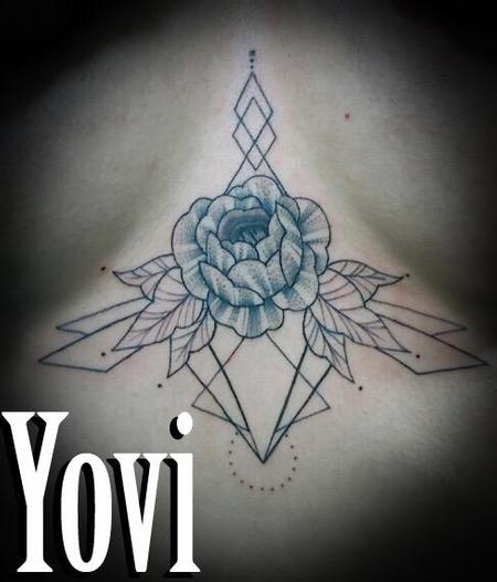 Yovanier Valentin - Linework with Rose