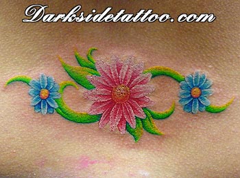 Tattoos - Flowers
 - 4214