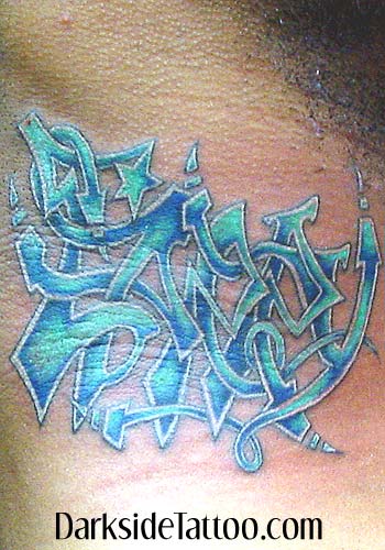 Tattoos - Grafitti Tattoo - 3465