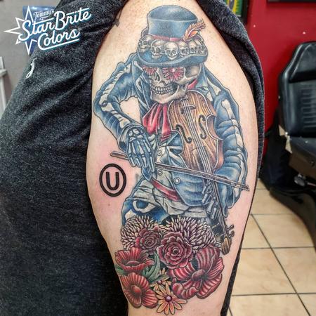 Tattoos - Grateful Dead Violin Player - 142448