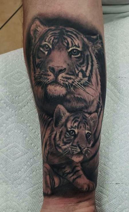 Tattoos - Tiger and Cub - 142437