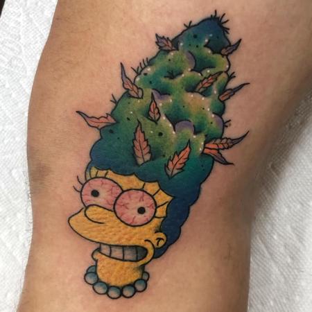 Tattoos - Marge Simpson Bud - 142434
