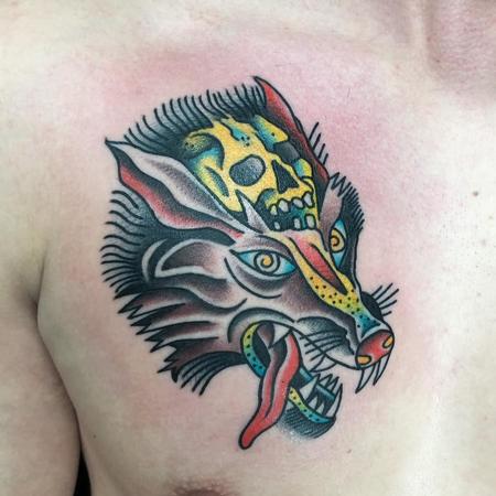 Tattoos - Wolf - 142457