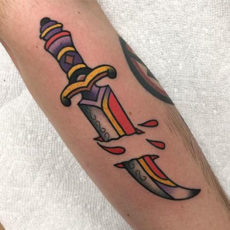 Tattoos - Dagger - 142477