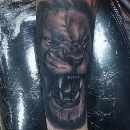Tattoos - Lion - 142456