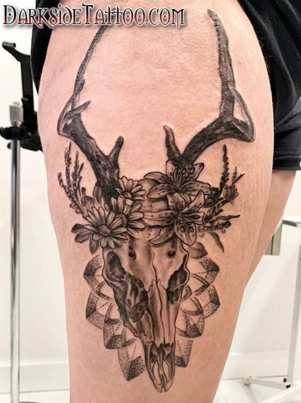 Tattoos - Deer Skull - 141762