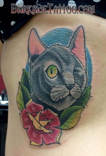Tattoos - Cat - 106554