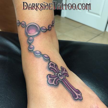 Tattoos - Color Rosary - 106551