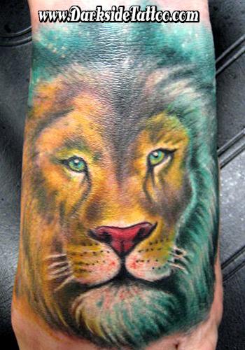 Tattoos - Color Lion - 87360