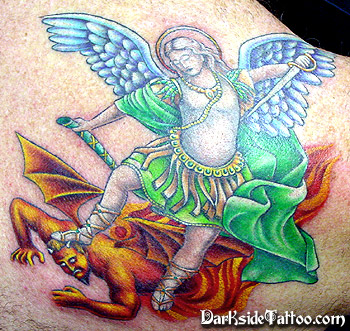 Tattoos - St. Michael - 2397