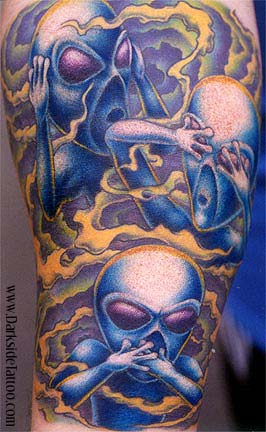 Tattoos - Aliens - 343