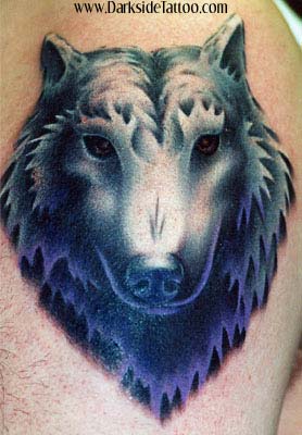 Tattoos - Wolf - 351