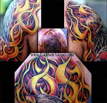 Tattoos - Flames - 472