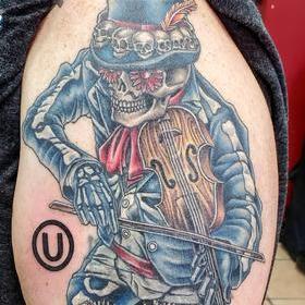 Tattoos - Grateful Dead Violin Player - 142448