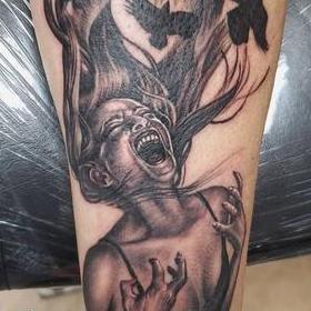 Tattoos - Screaming Woman - 142468