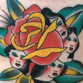 Tattoos - Traditional Rose - 142435