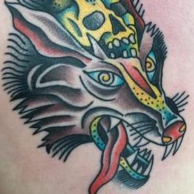 Tattoos - Wolf - 142457