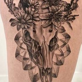 Tattoos - Deer Skull - 141762