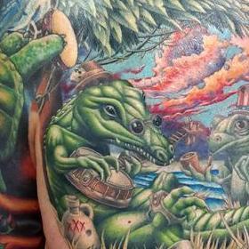 Tattoos - Grateful Dead Alligator - 140632