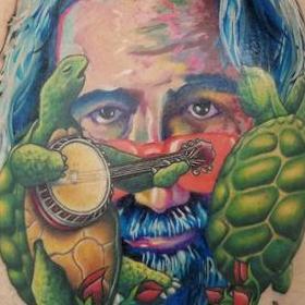 Tattoos - Color Grateful Dead Tattoo - 130057