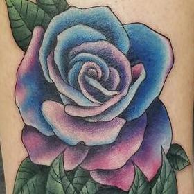 Tattoos - Color Roses Coverup Tattoo - 127263