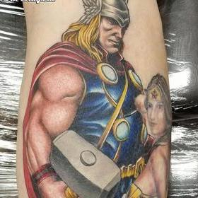 Tattoos - Color Thor Tattoo - 133951