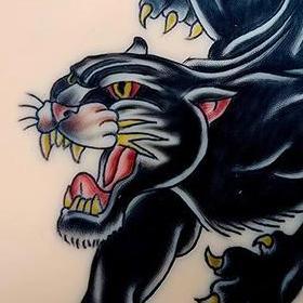 Tattoos - Practice Skin - Panther - 145720