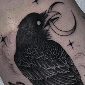 Tattoos - Raven - 145909