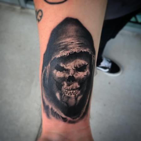 The Grim Tattoo Design Thumbnail