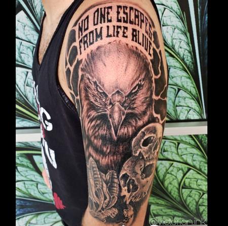 Tattoos - Angry Eagle - 142224