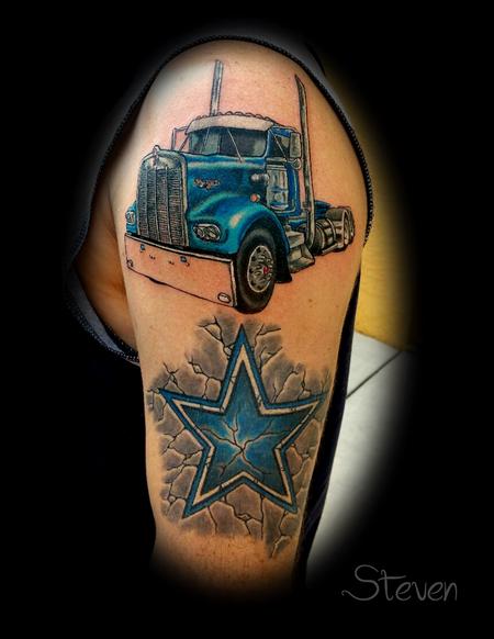 Tattoos - Dallas trucker - 125187